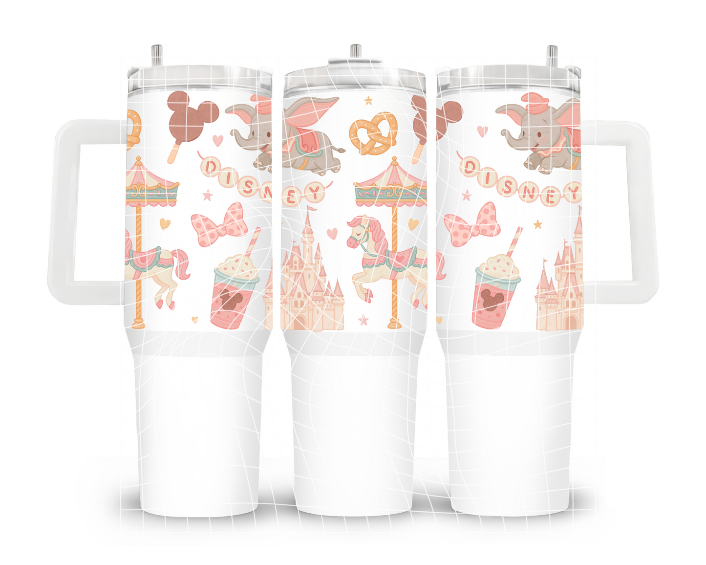 UVDTF 40oz Carousel
