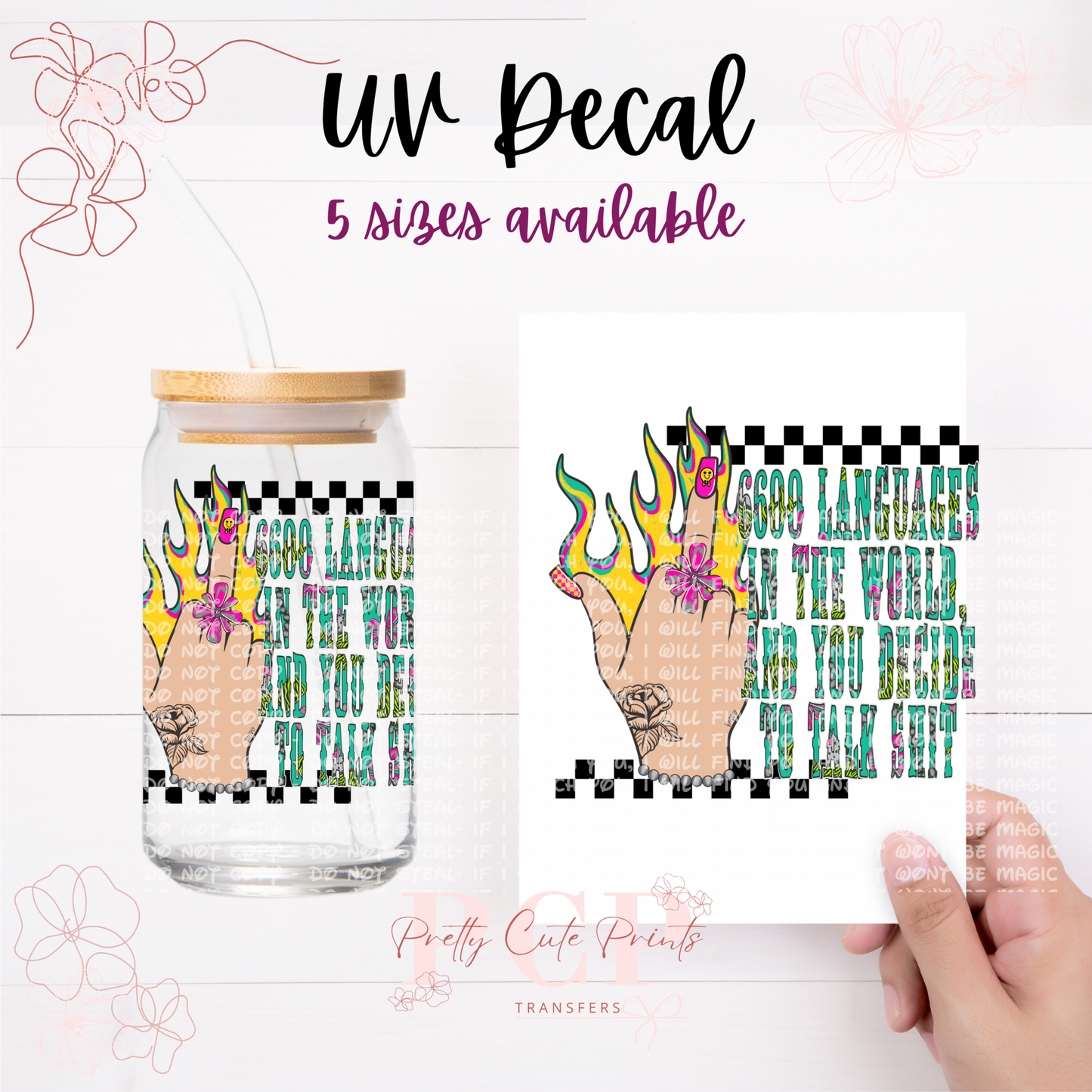 UVDTF DECAL D31