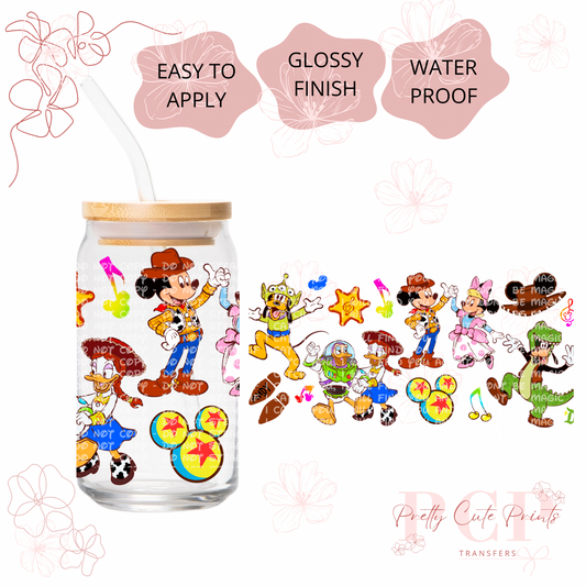UVDTF Toy Friends