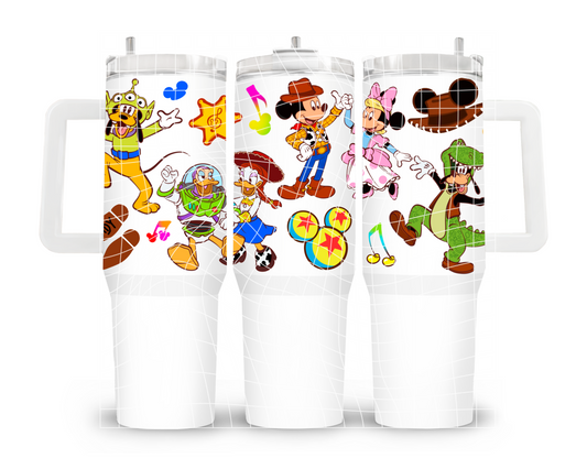 UVDTF 40oz Toy Friends
