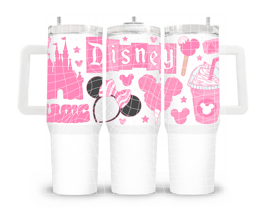 UVDTF 40oz Pink Magical