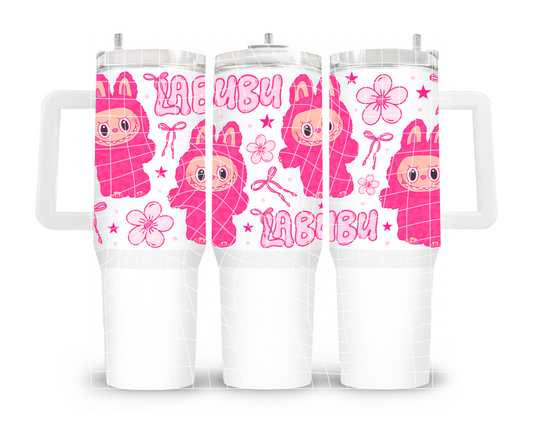 UVDTF 40oz Kawaii Monsters Pink