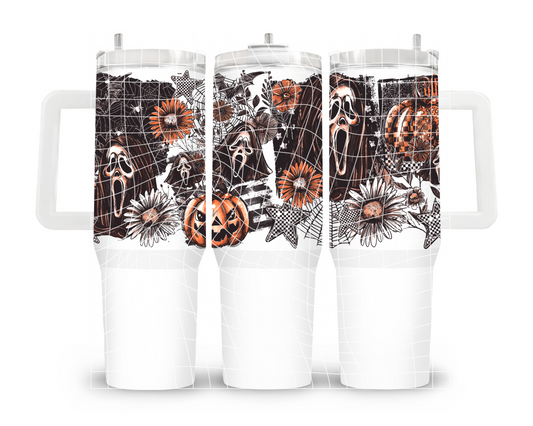UVDTF 40oz Ghost F Pumpkins