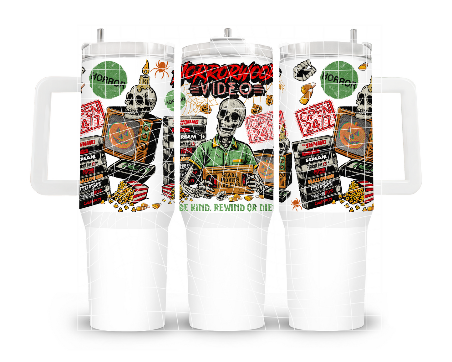 UVDTF 40oz Horrorwood