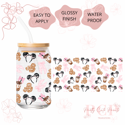 UVDTF Girly Pink Mouse