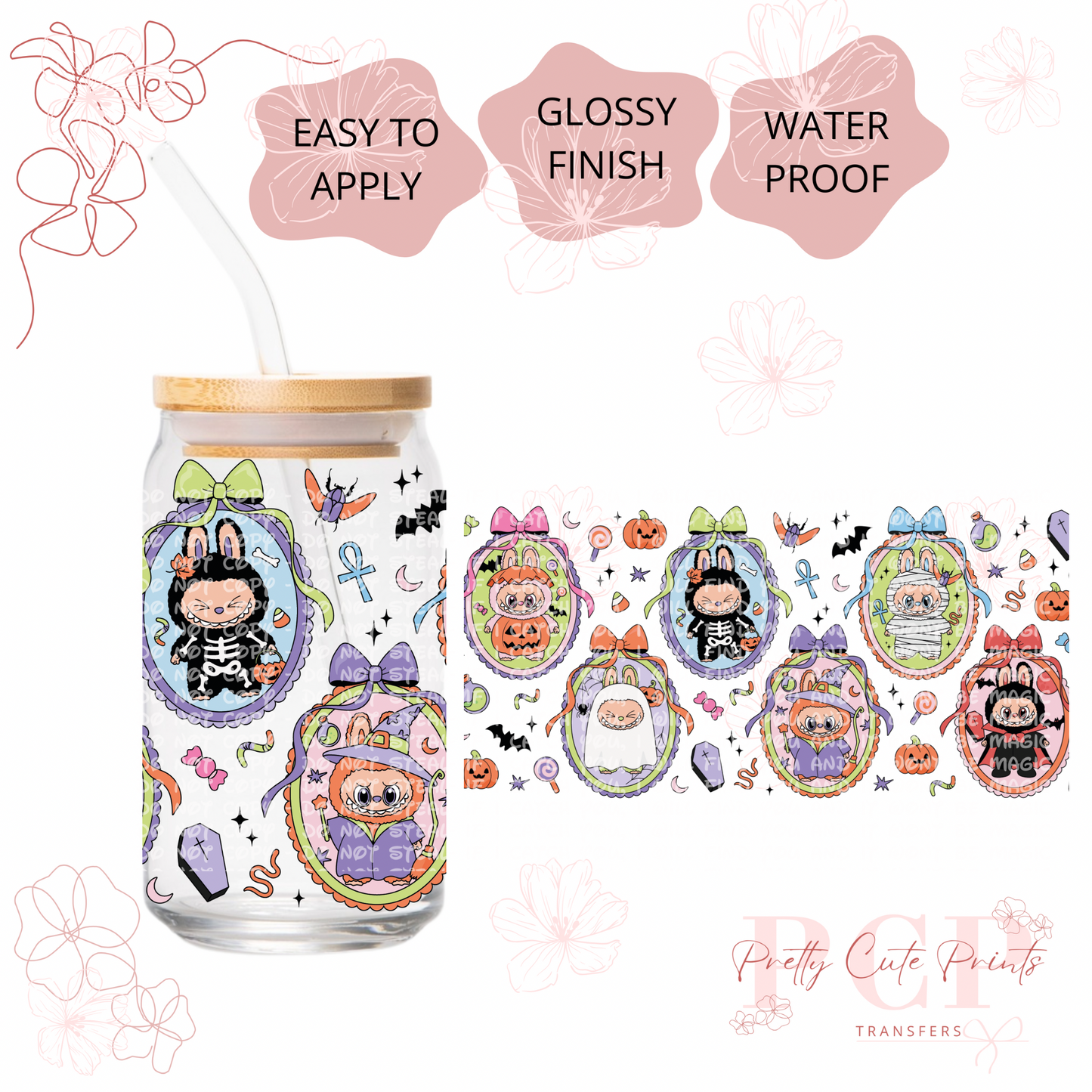 UVDTF KAWAII MONSTERS Coquette Halloween