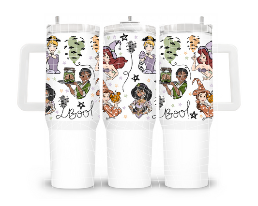 UVDTF 40oz Princess Halloween