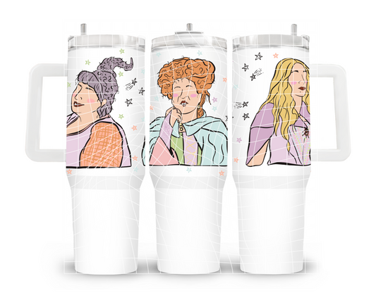 UVDTF 40oz Witches