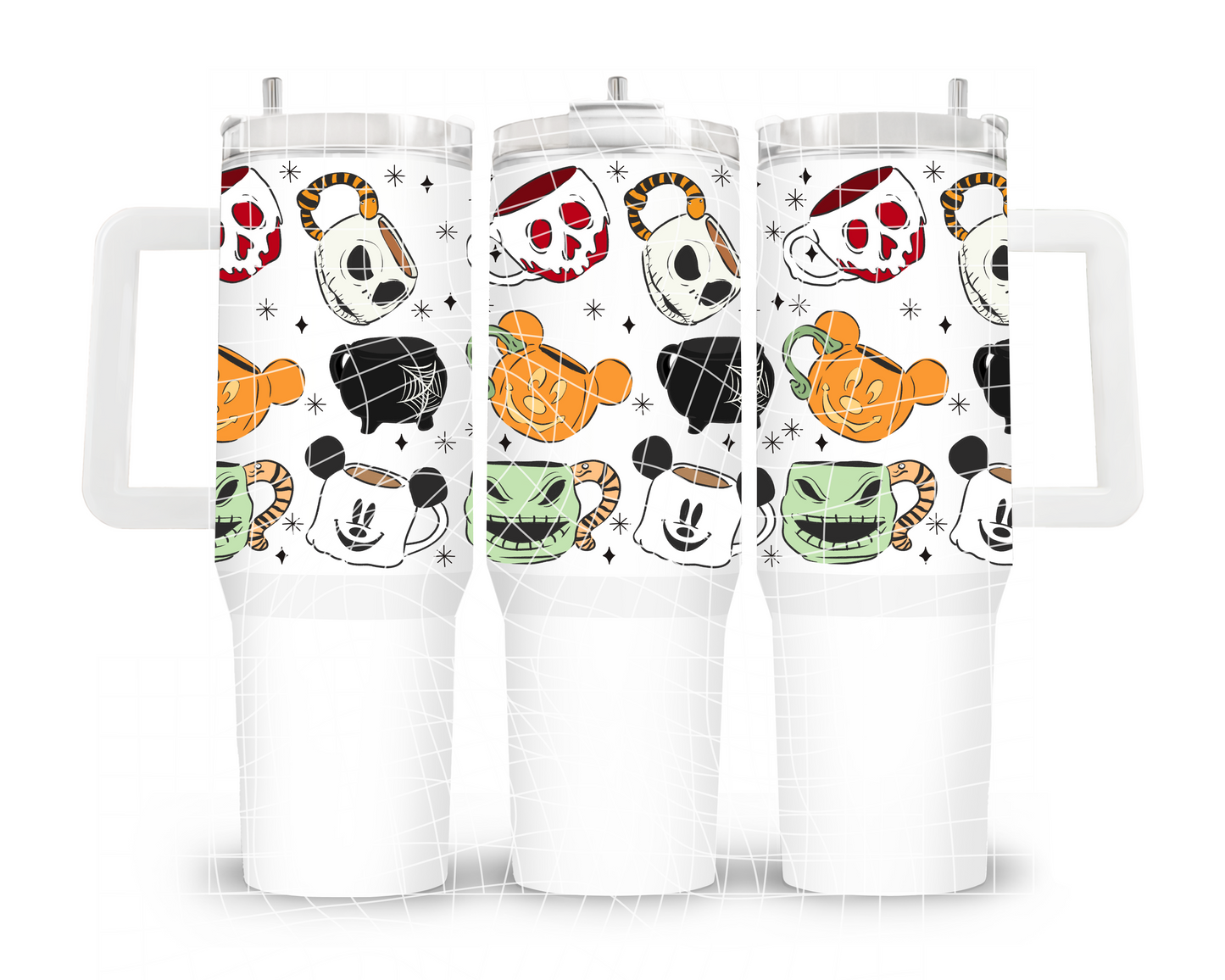 UVDTF 40oz Spooky Mugs