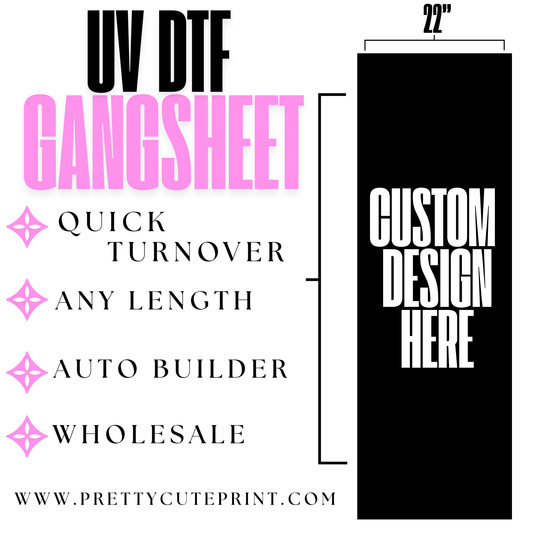 UV DTF GANG SHEET